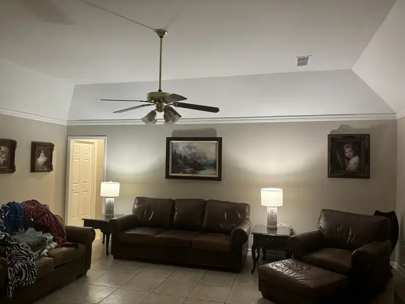 After: interior living room